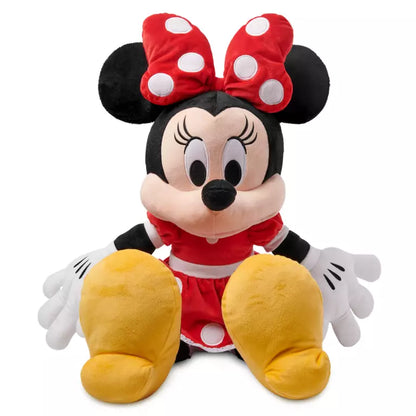 Disney Large Soft Toy Minnie Mouse Red