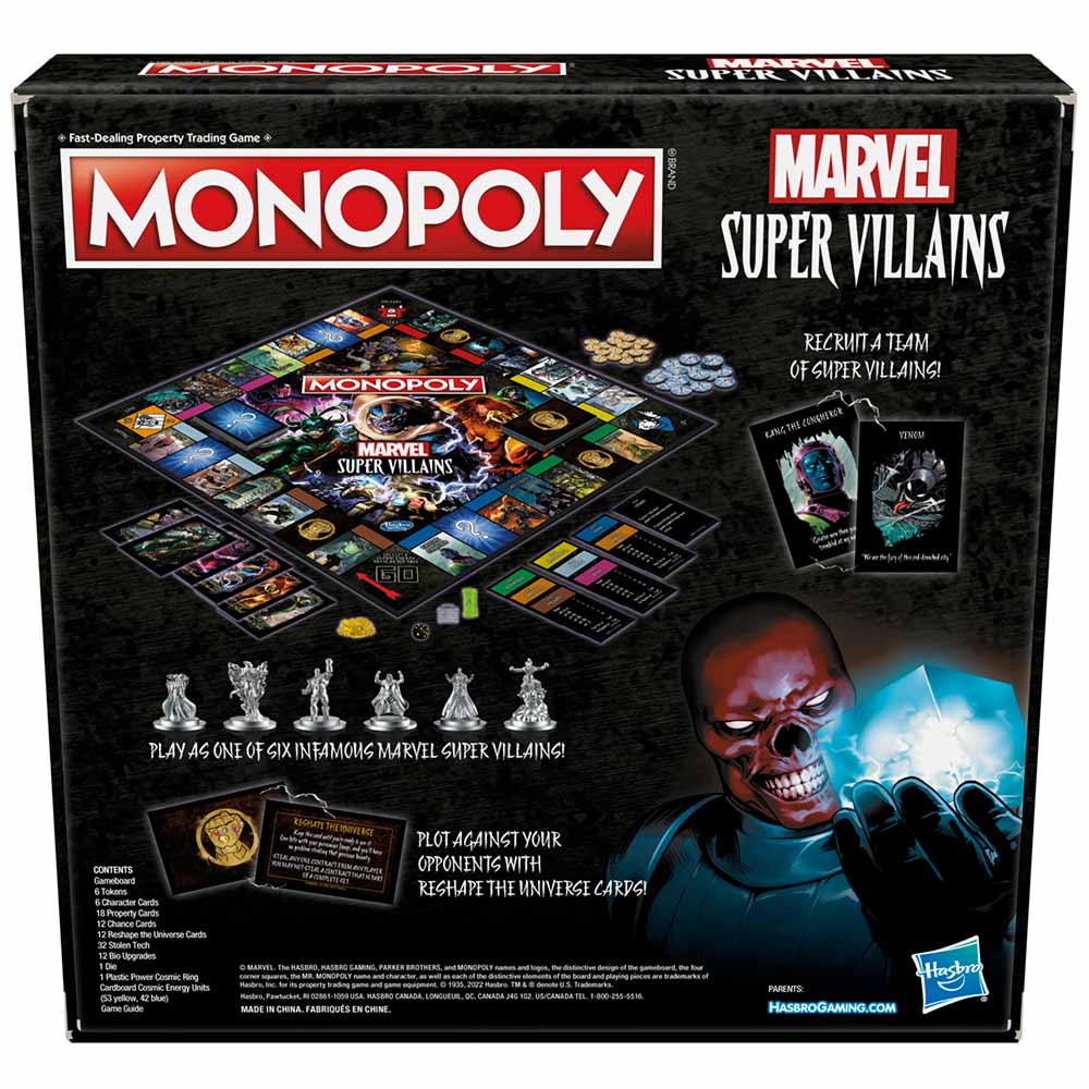 Monopoly Marvel Super Villains