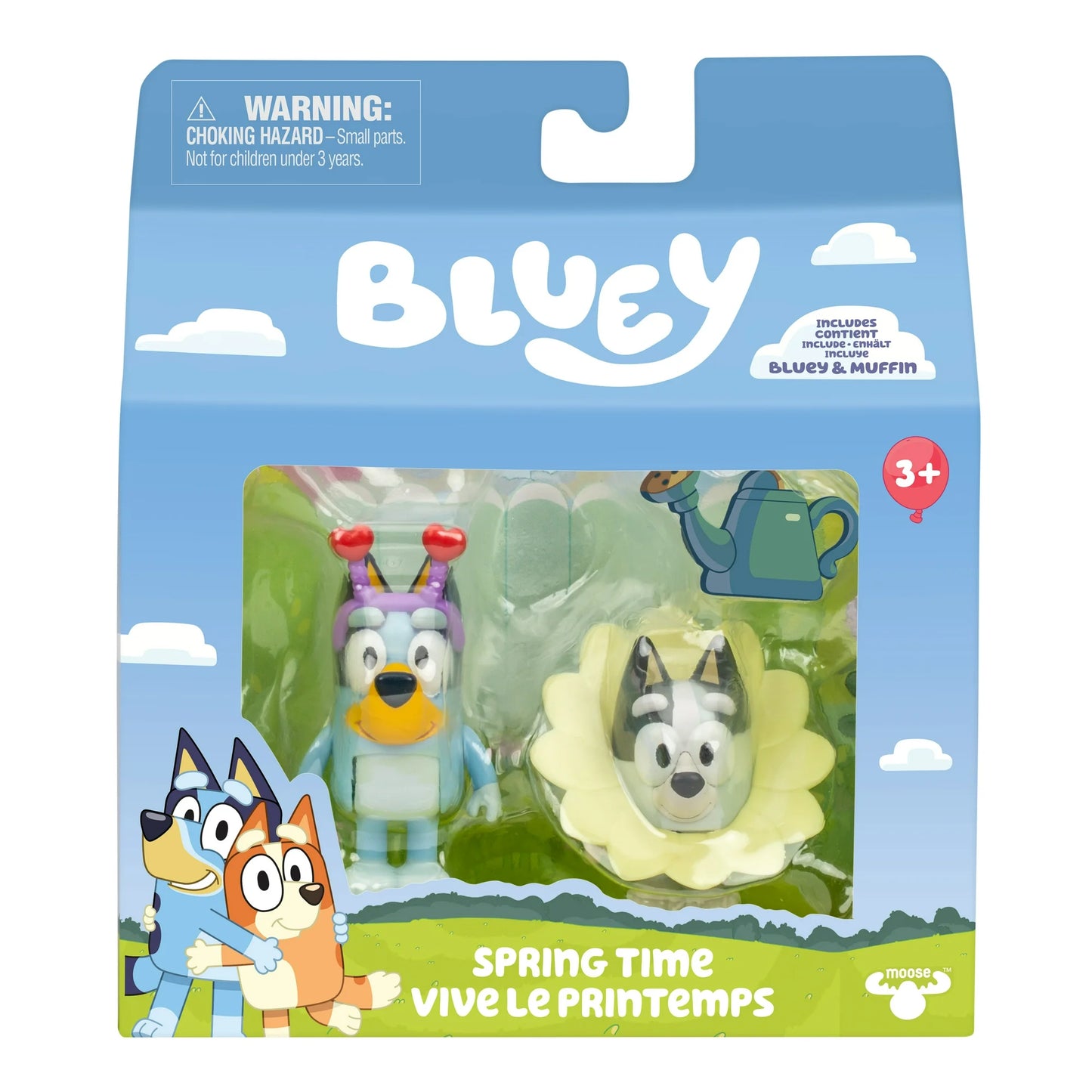 Moose Bluey's Mini Figures Spring Time