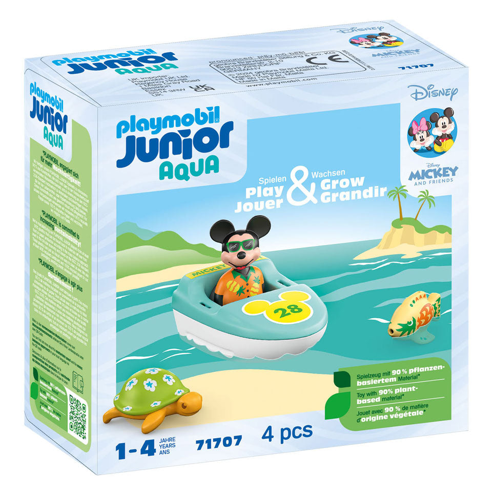 Playmobil 1.2.3 Disney 71707 Mickey's Boat Trip