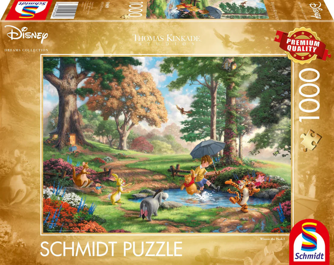 Thomas Kinkade Disney 1000 Puzzle Winnie the Pooh