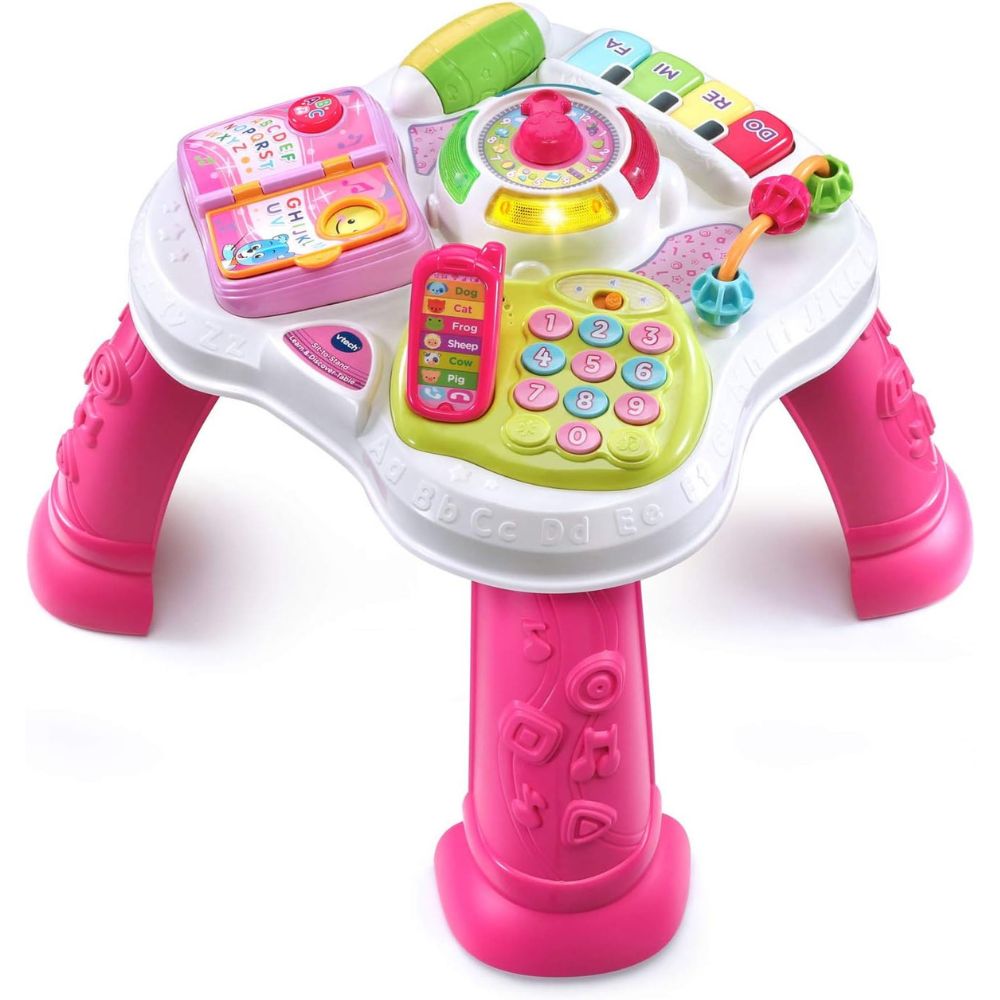 VTech - Play & Learn Activity Table Pink – Top Spot