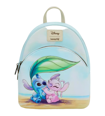 Loungefly Disney Mini Backpack - Stitch & Angel Beach Time