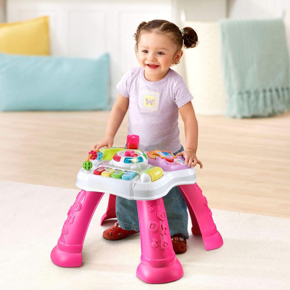 VTech - Play & Learn Activity Table Pink – Top Spot