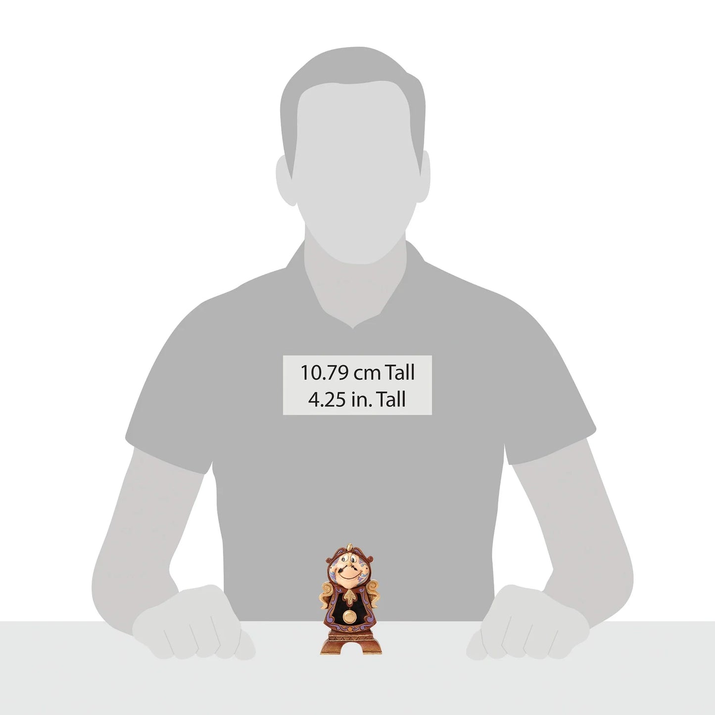 Disney Traditions 4049621 Keeping Watch Cogsworth Figurine