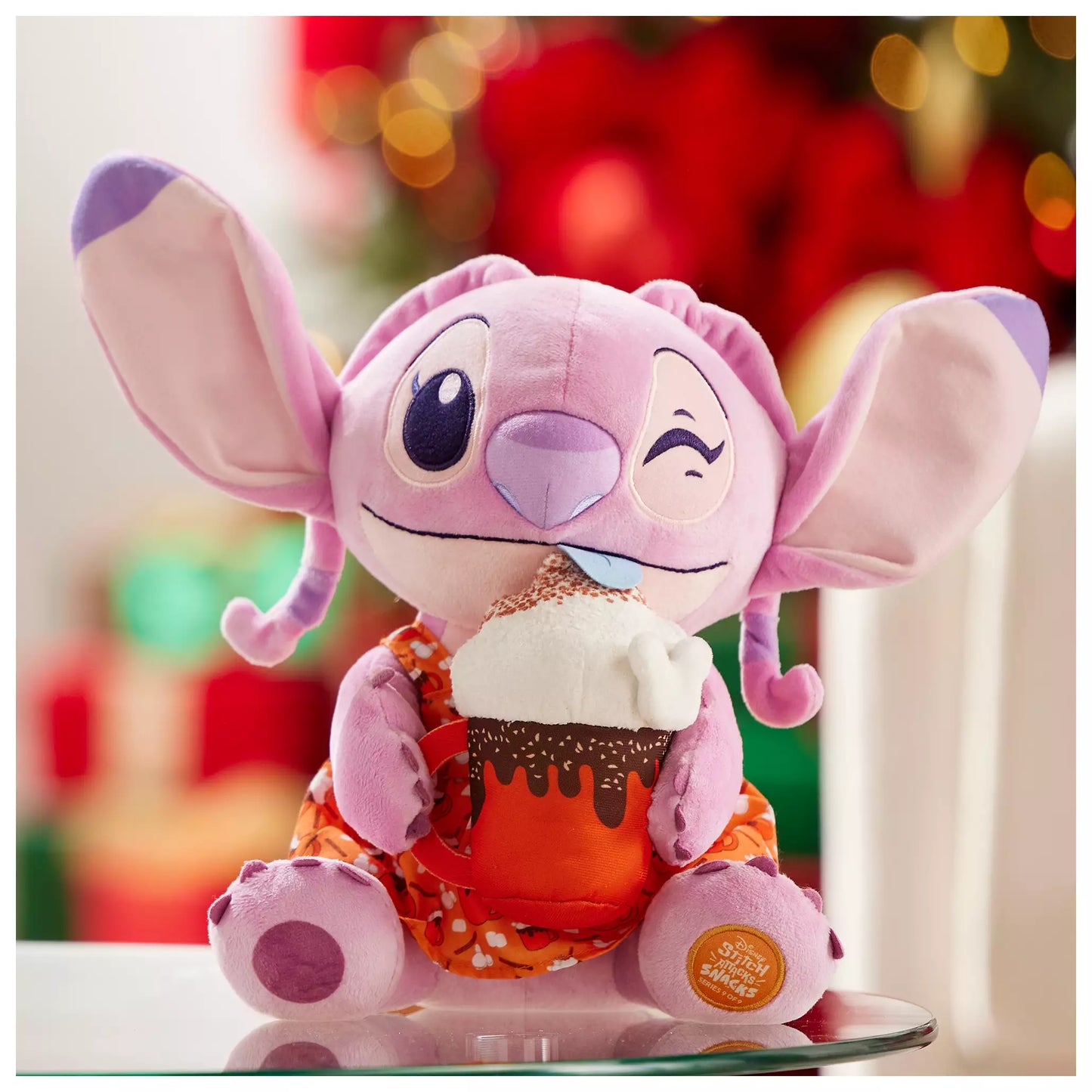 Disney Soft Toy Stitch Attacks Snacks Hot Chocolate Angel