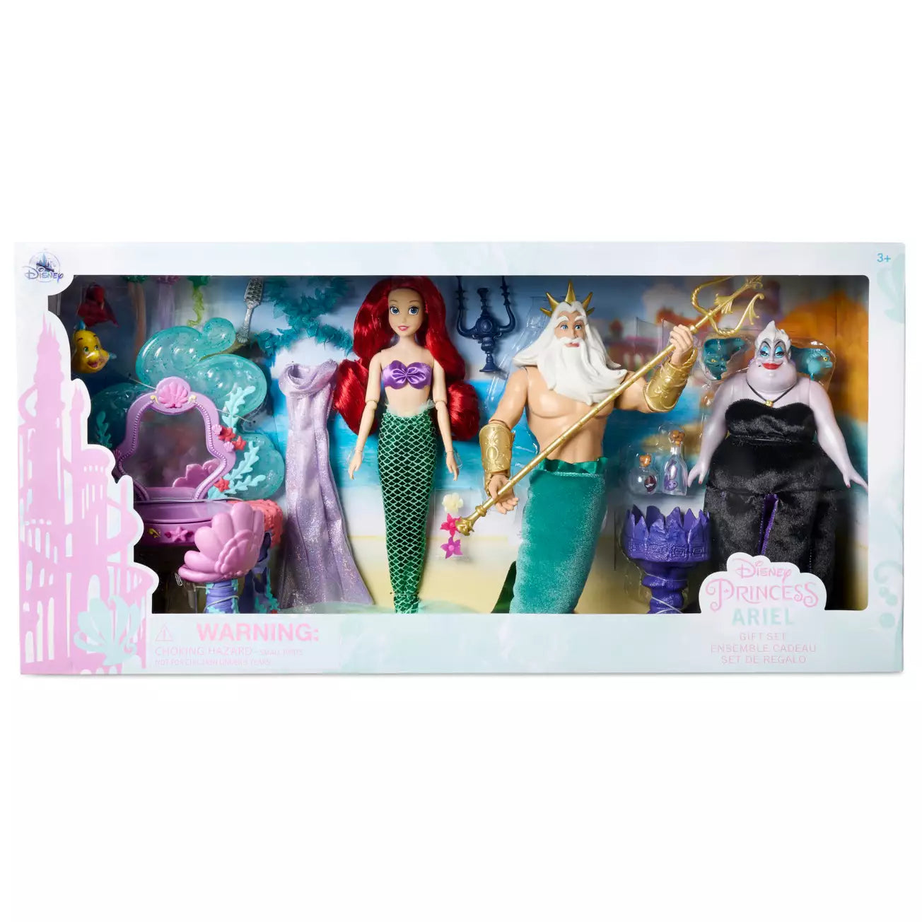 Disney Playset Story Moment Ariel Doll Set