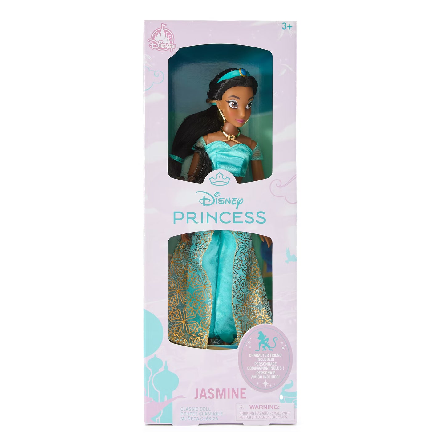 Disney Classic Doll with Sidekick - Jasmine