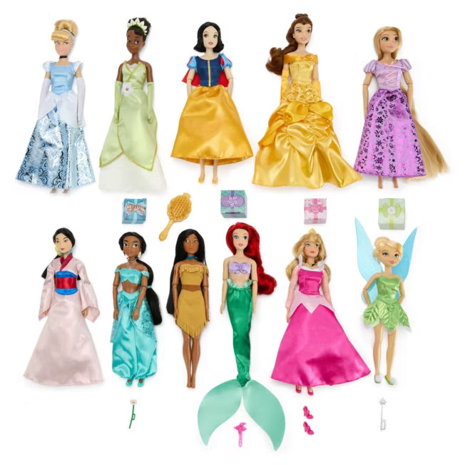 Disney Playset Story Moment - Disney Princess Dolls Set of 12