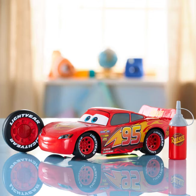 Disney Pixar Cars Lightning MaQueen Bubble Rc Car