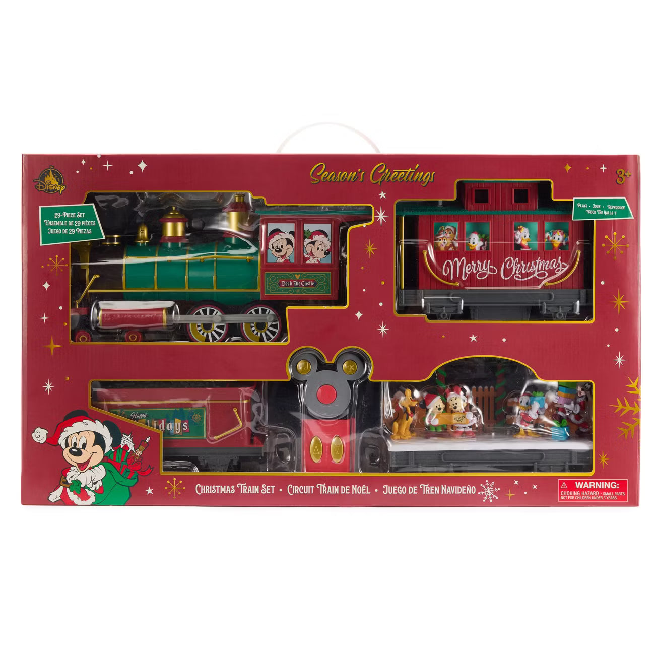Disney Mickey and Friends Christmas Toy Train Set