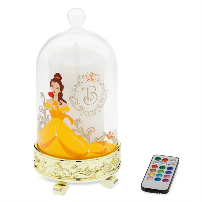 Disney Belle Light-Up Bell Jar Candle Set