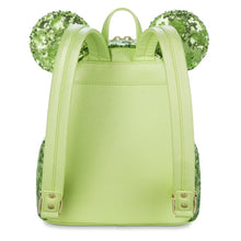 Loungefly Disney Mini Backpack - Green Sequined TinkerBell