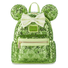Loungefly Disney Mini Backpack - Green Sequined TinkerBell