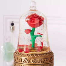 Disney Beauty and the Beast Enchanted Rose Bell Jar