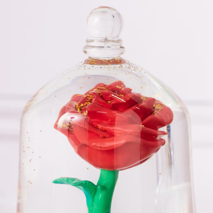 Disney Beauty and the Beast Enchanted Rose Bell Jar