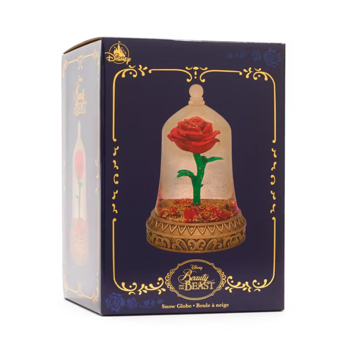 Disney Beauty and the Beast Enchanted Rose Bell Jar