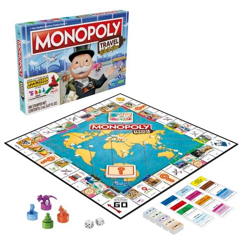 Hasbro Monopoly Travel World Tour