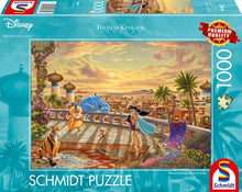 Thomas Kinkade Disney 1000 Puzzle Jasmine Dancing in the Desert Sunset