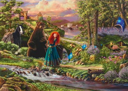 Thomas Kinkade Disney 1000 Puzzle Brave