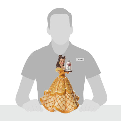 Disney Traditions 6009139 A Rare Rose Belle Deluxe Figurine