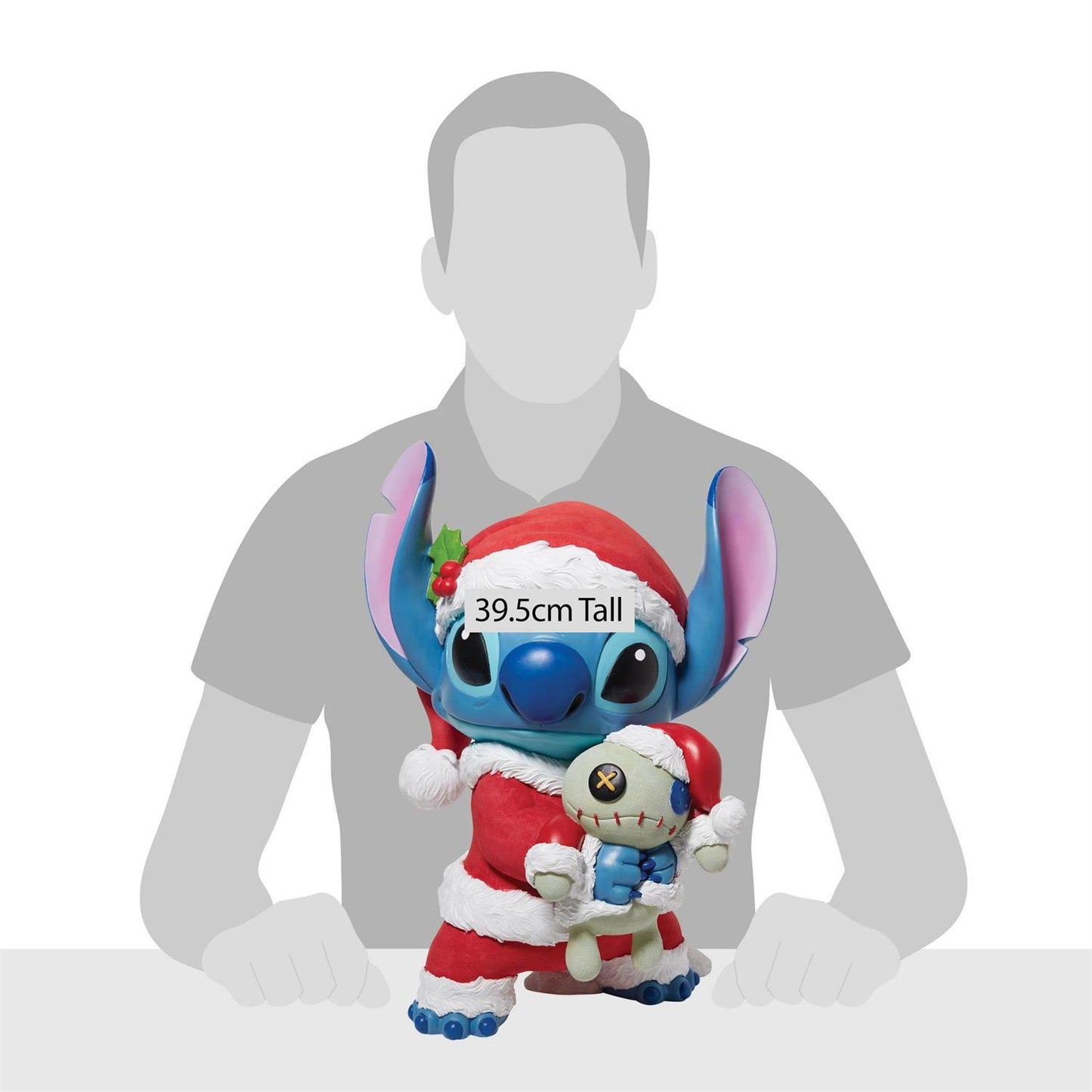 Disney Showcase 6010734 Big Fig Santa Stitch