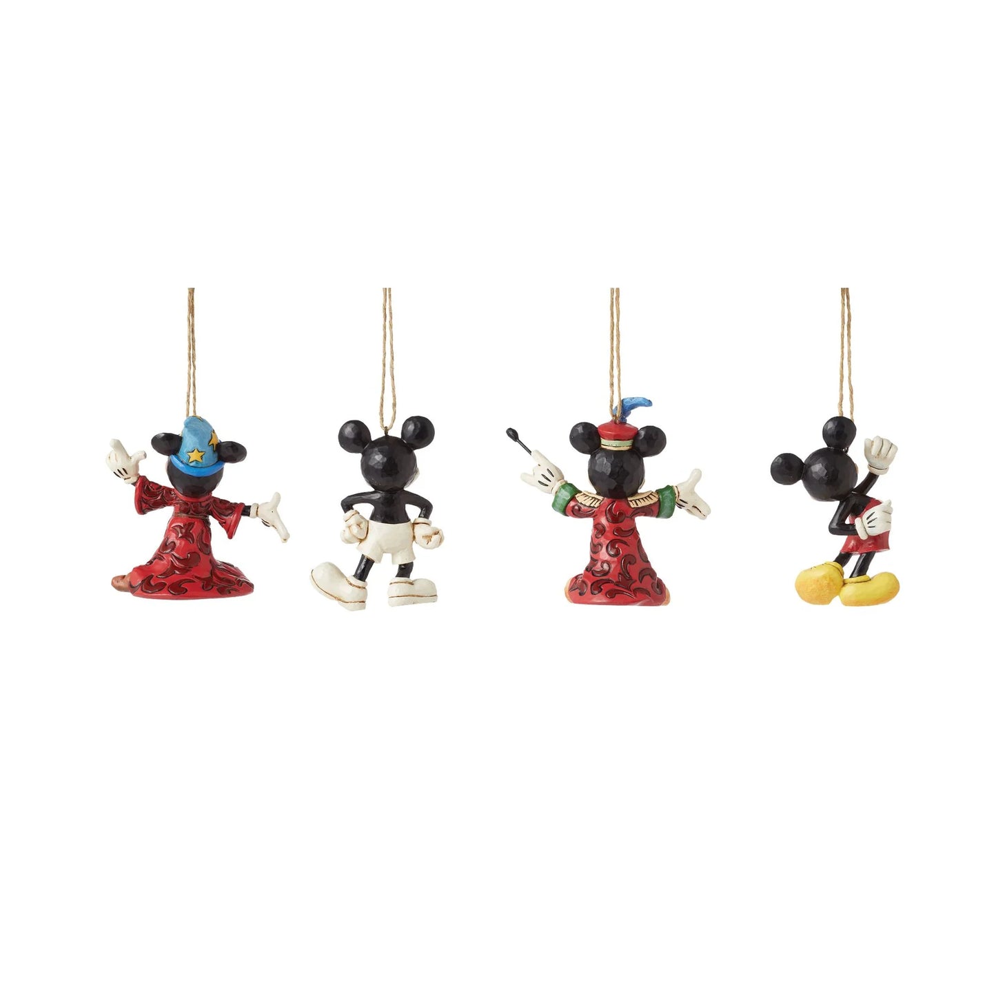 Disney Traditions 6013565 Mickey Mouse Hanging Ornaments Set of 4