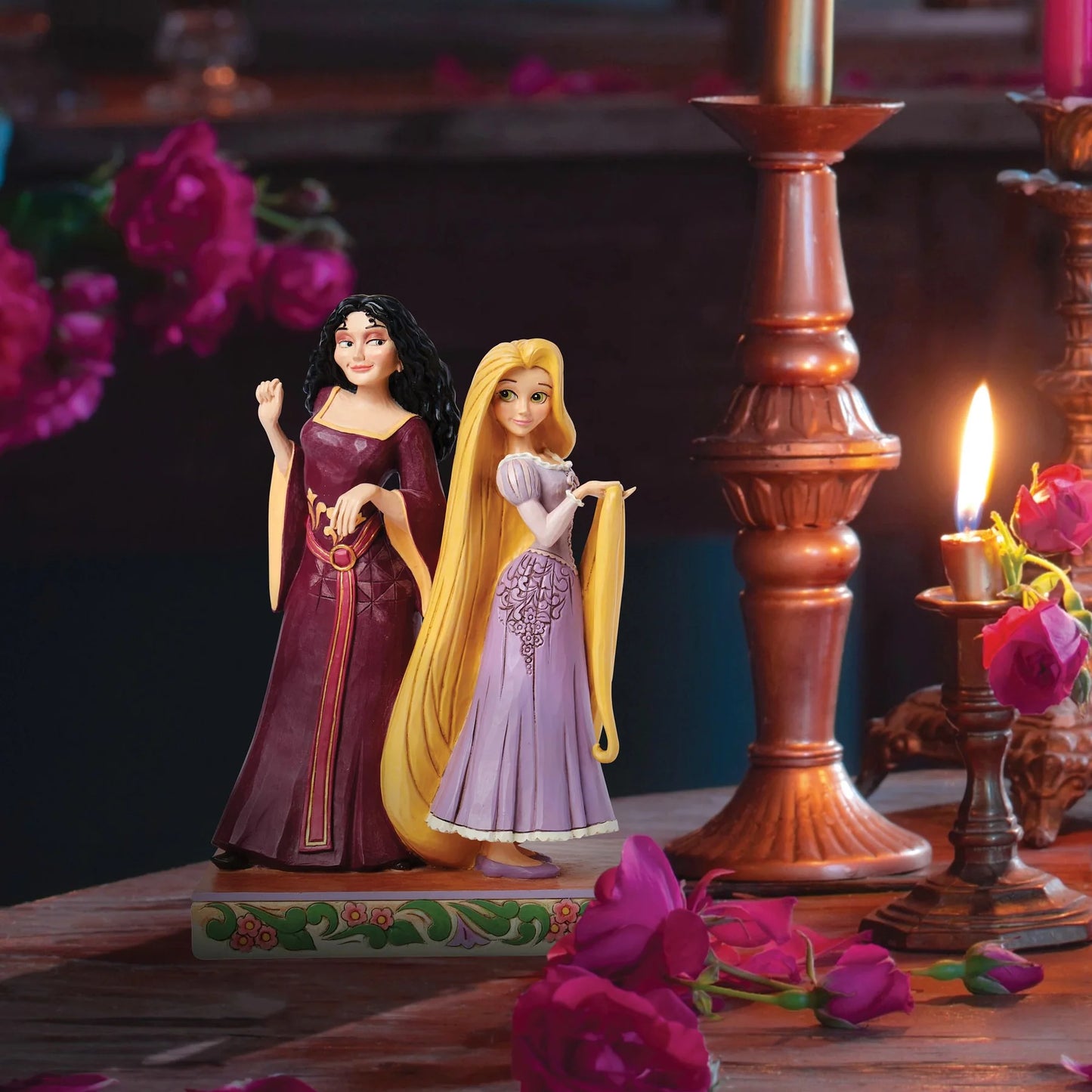 Disney Traditions 6014325 Rapunzel vs. Mother Gothel