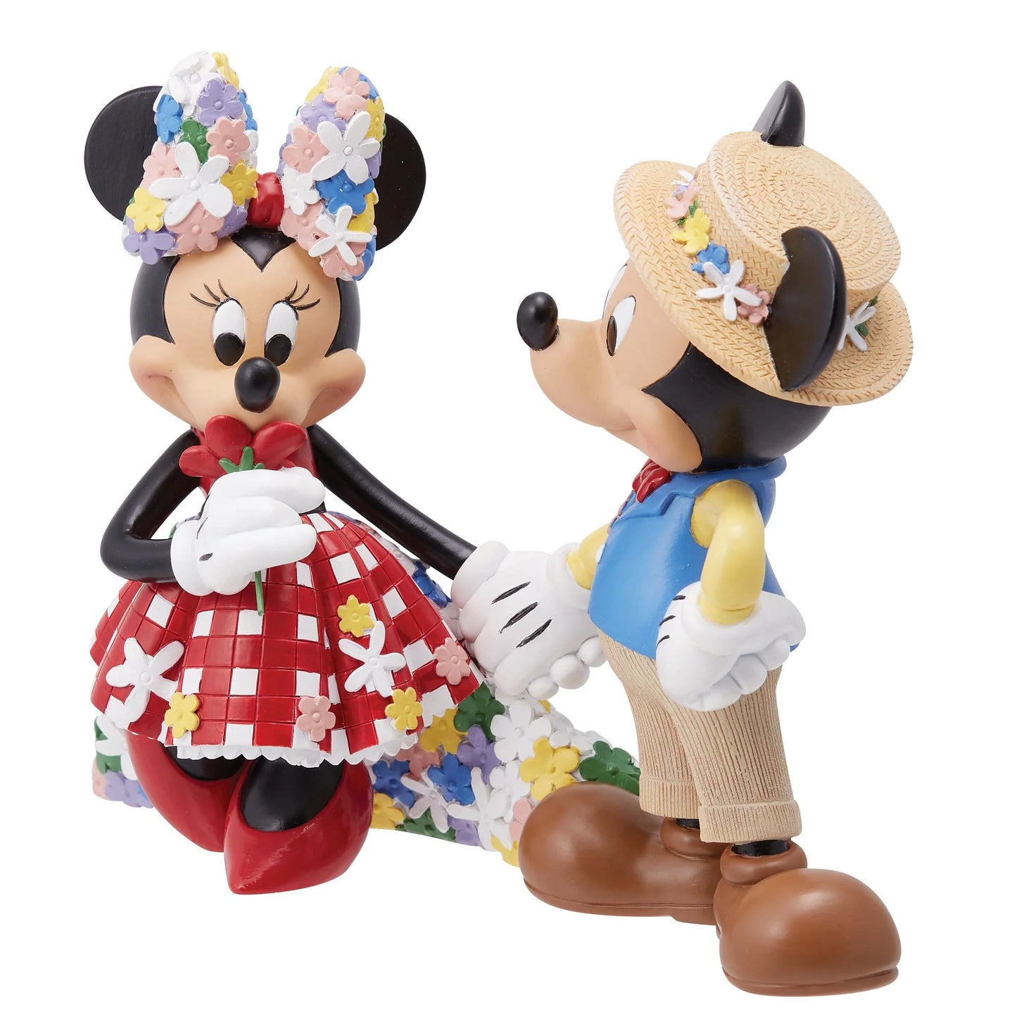 Disney Showcase 6014864 Botanical Mickey & Minnie