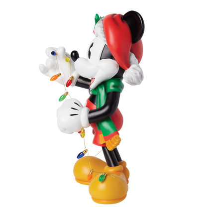 Disney Showcase 6015326 Christmas Mickey Mouse Big Figurine