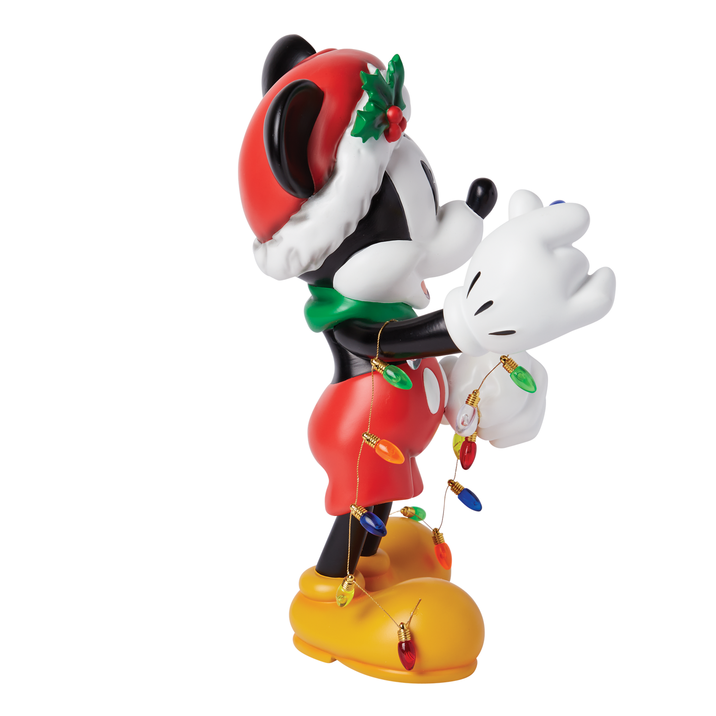 Disney Showcase 6015326 Christmas Mickey Mouse Big Figurine