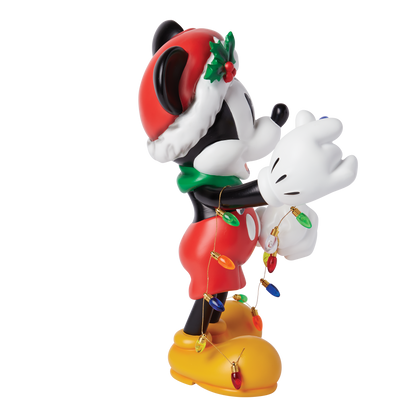 Disney Showcase 6015326 Christmas Mickey Mouse Big Figurine