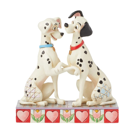 Disney Traditions 6016331 101 Ways to Love You Pongo & Perdita