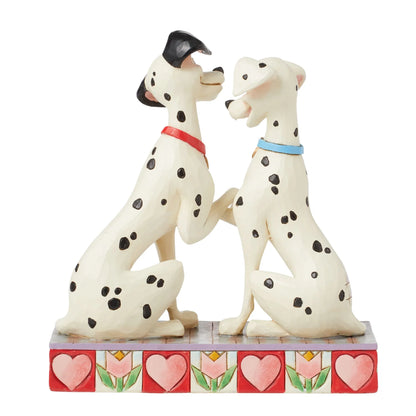 Disney Traditions 6016331 101 Ways to Love You Pongo & Perdita
