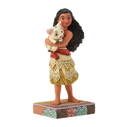 Disney Traditions 6016893 Wayfinder's Best Friend Moana & Pua