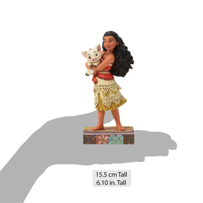 Disney Traditions 6016893 Wayfinder's Best Friend Moana & Pua