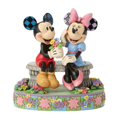 Disney Traditions 6017845 A Blooming Romance Mickey & Minnie