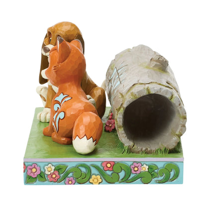 Disney Traditions 6017858 An Unlikely Friendship (Fox & Hound)