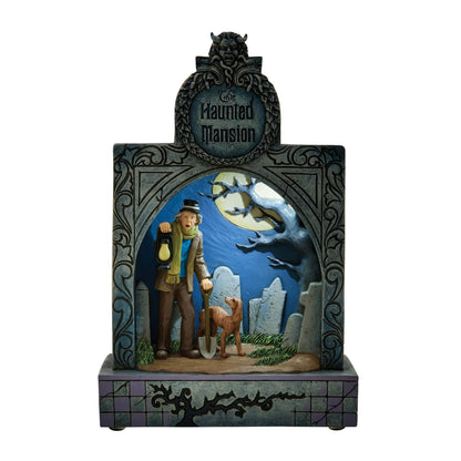 Disney Traditions 6017932 Ghostly Graveyard Guardian Haunted Mansion