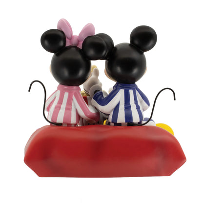 Disney Showcase 6018078 Mickey & Minnie Pajama Time Figurine