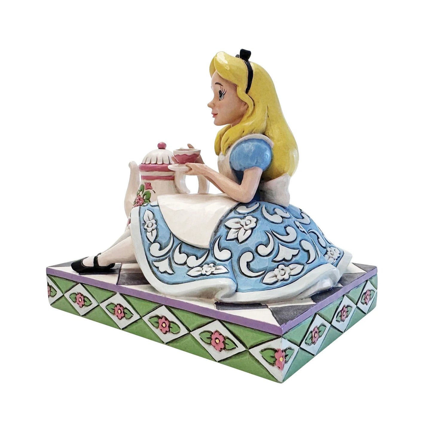 Disney Traditions 6018925 Alice with Teapot