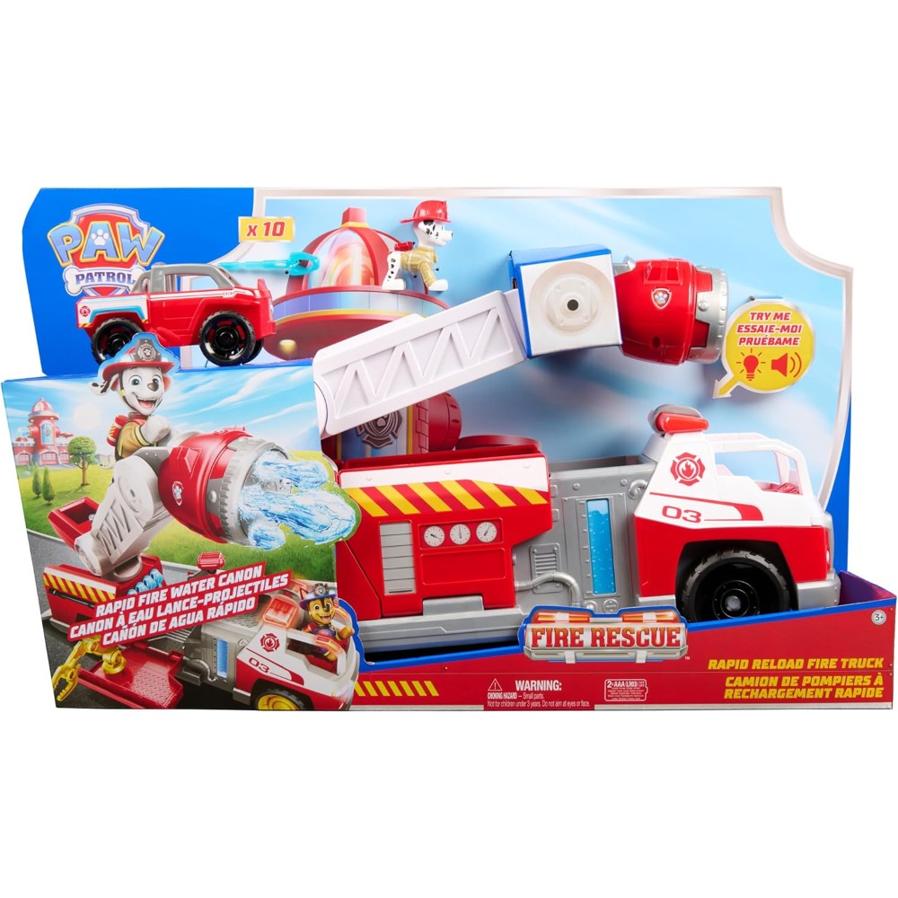 Paw Patrol Fire Rescue - Rapid Reload Fire Truck