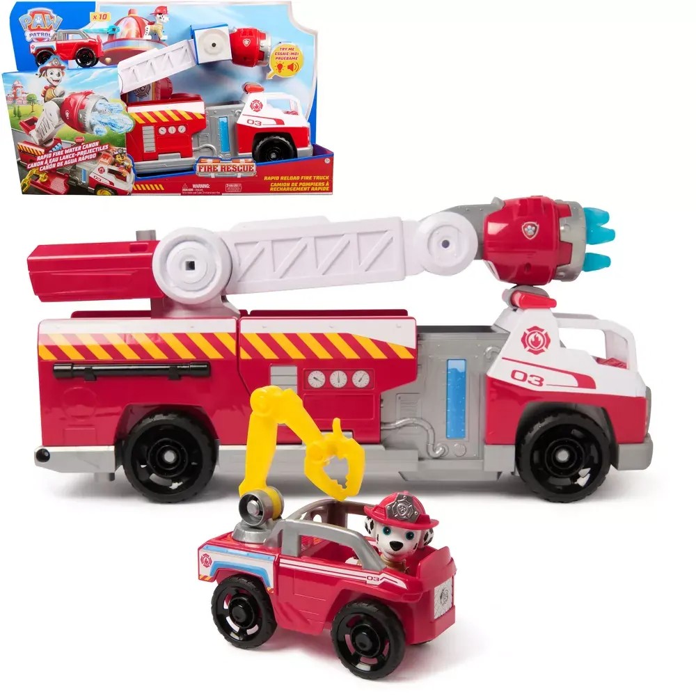 Paw Patrol Fire Rescue - Rapid Reload Fire Truck