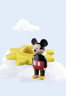 Playmobil 1.2.3 Disney 71698 Mickey 's Spinning Sun With Rattle Feature