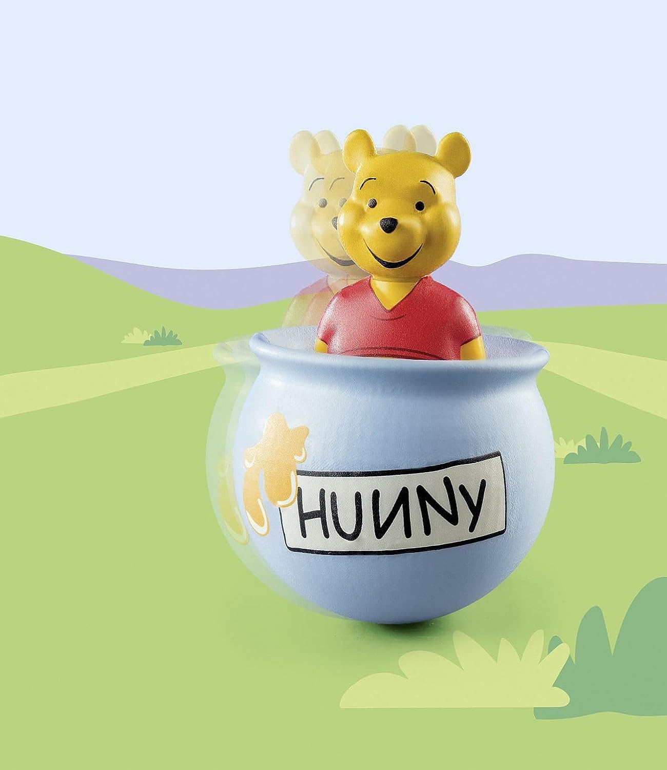 Playmobil 1.2.3 Disney 71695 Winnie's Counter Balance Honey Pot
