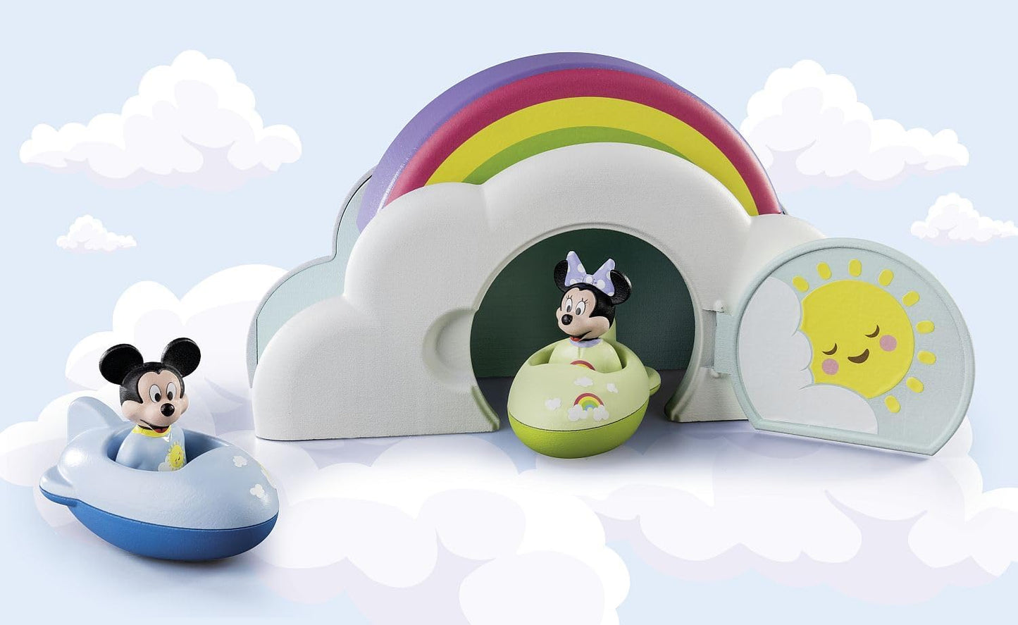Playmobil 1.2.3 Disney 71696 Mickey's Minnie's Cloud Home