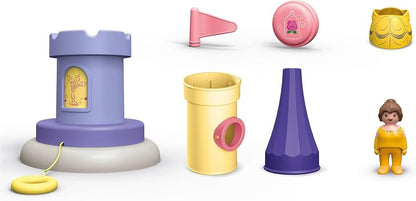 Playmobil 1.2.3 Disney 71458 Belle's Play Tower with Sound