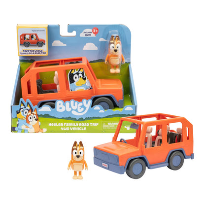 Moose Bluey's Heeler Family Road Trip 4WD Vehicle