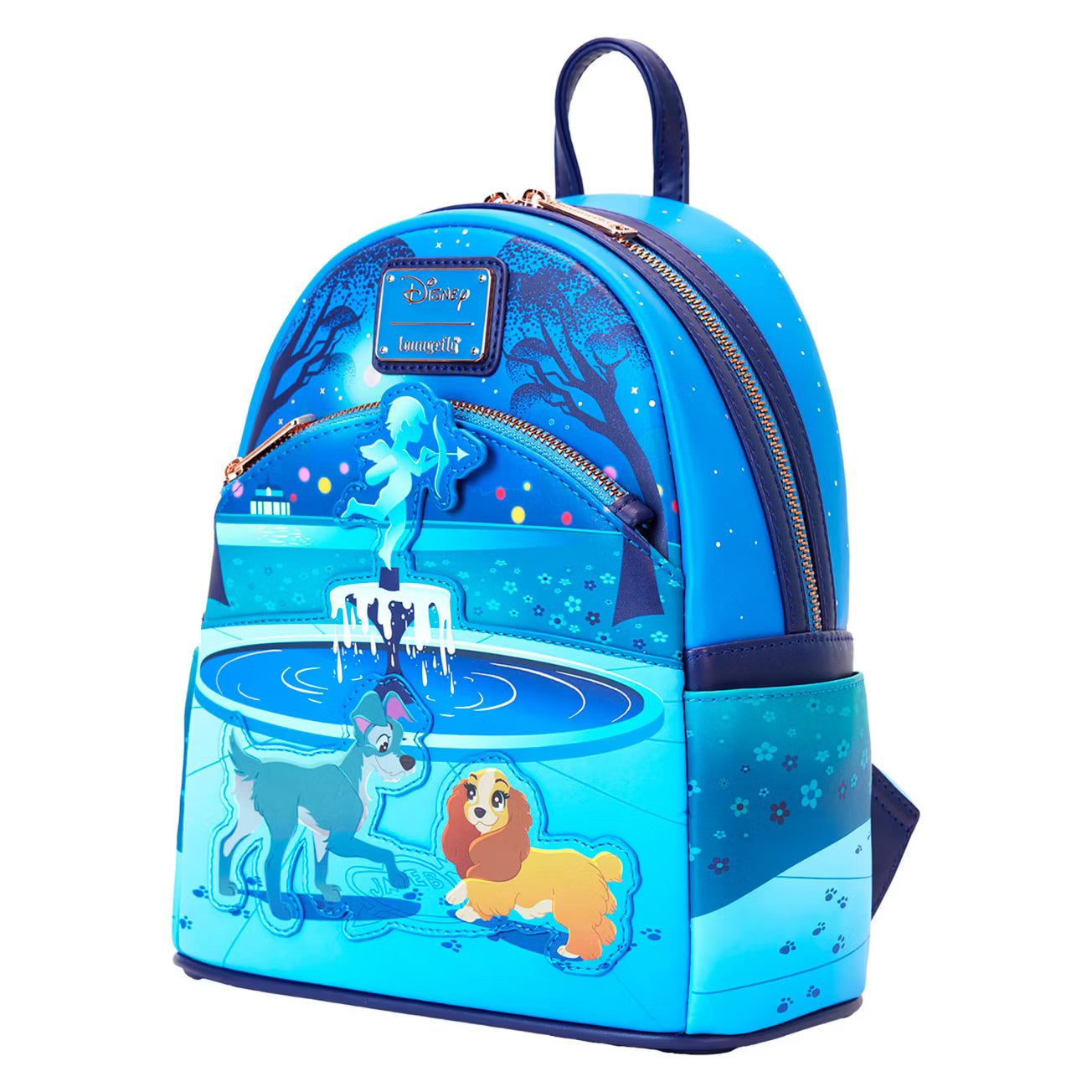 Loungefly Disney Mini Backpack - Lady And The Tramp 70th Anniversary