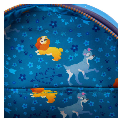 Loungefly Disney Mini Backpack - Lady And The Tramp 70th Anniversary